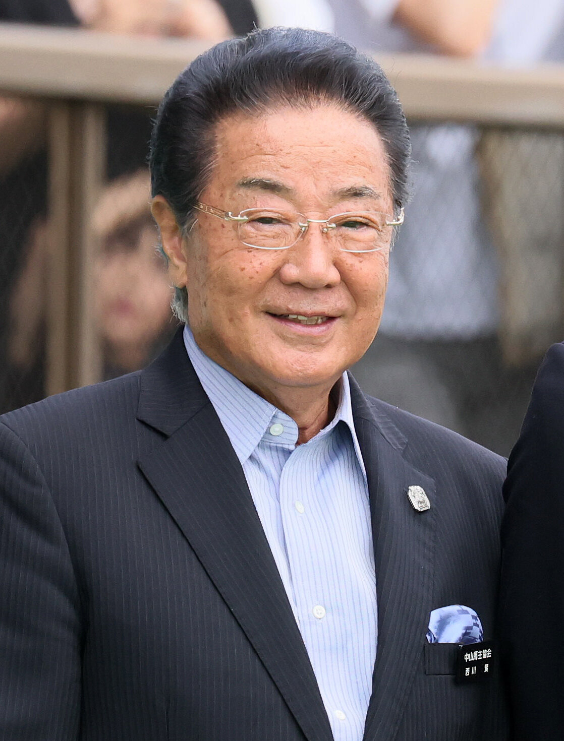 日本馬主協会連合会、中山馬主協会の西川賢会長（2026年6月撮影）