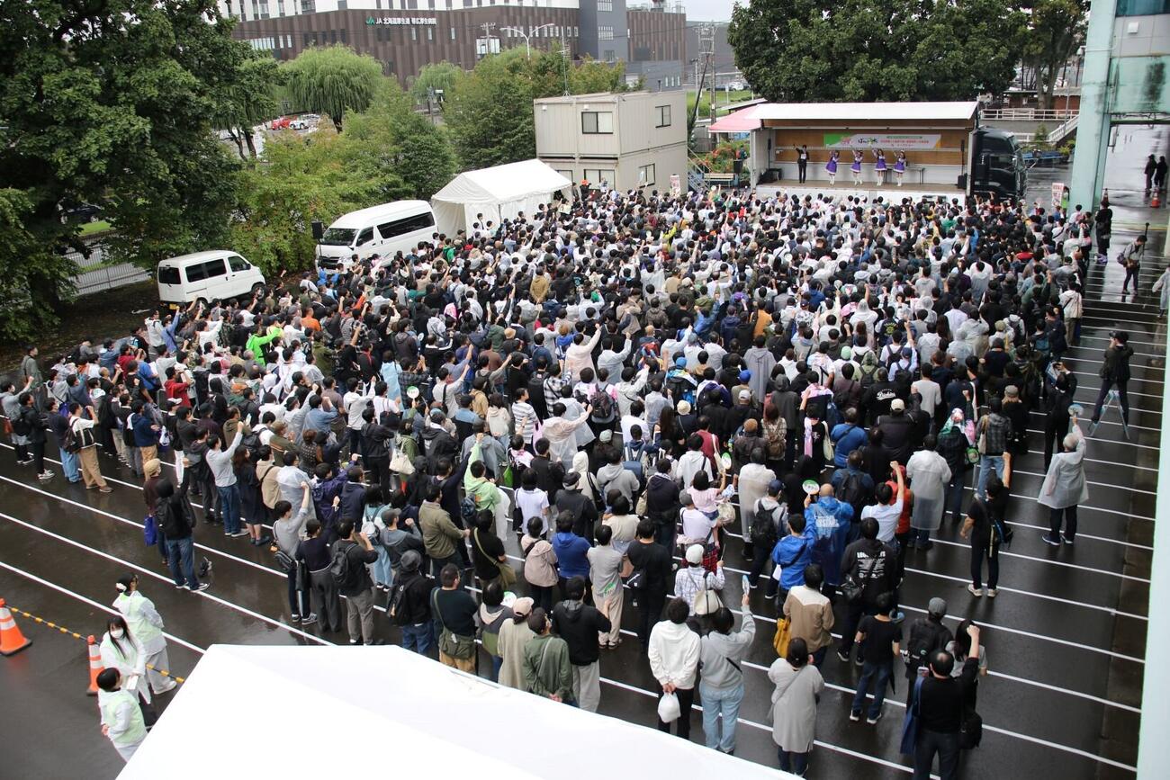 ばんえい十勝（帯広競馬場）でウマ娘コラボイベントが行われた（写真提供・ばんえい十勝）