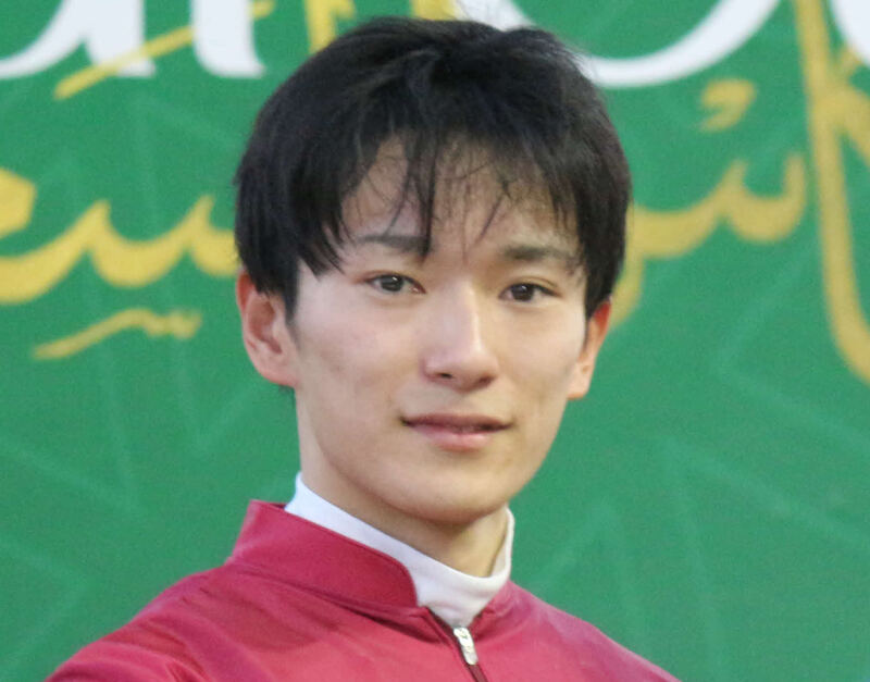 坂井瑠星騎手（2024年2月）