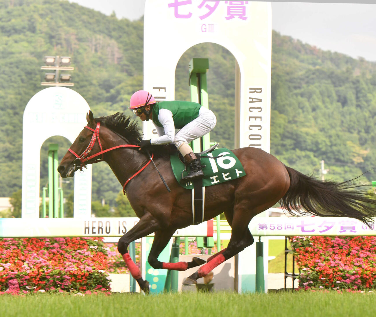 22年の七夕賞を制したエヒト