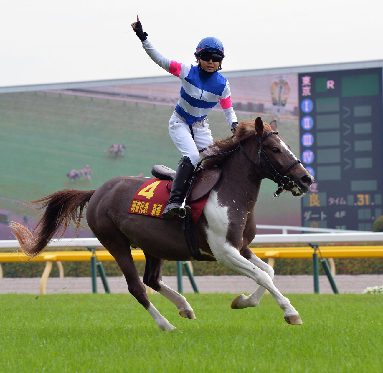 13年ジョッキーベイビーズで優勝した斎藤新騎手