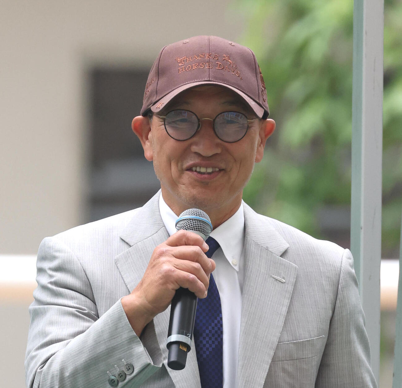 角居勝彦元調教師（2026年撮影）