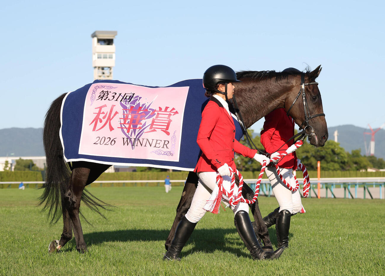 無傷の5連勝で秋華賞を制したモンローウォーク（撮影・白石智彦）