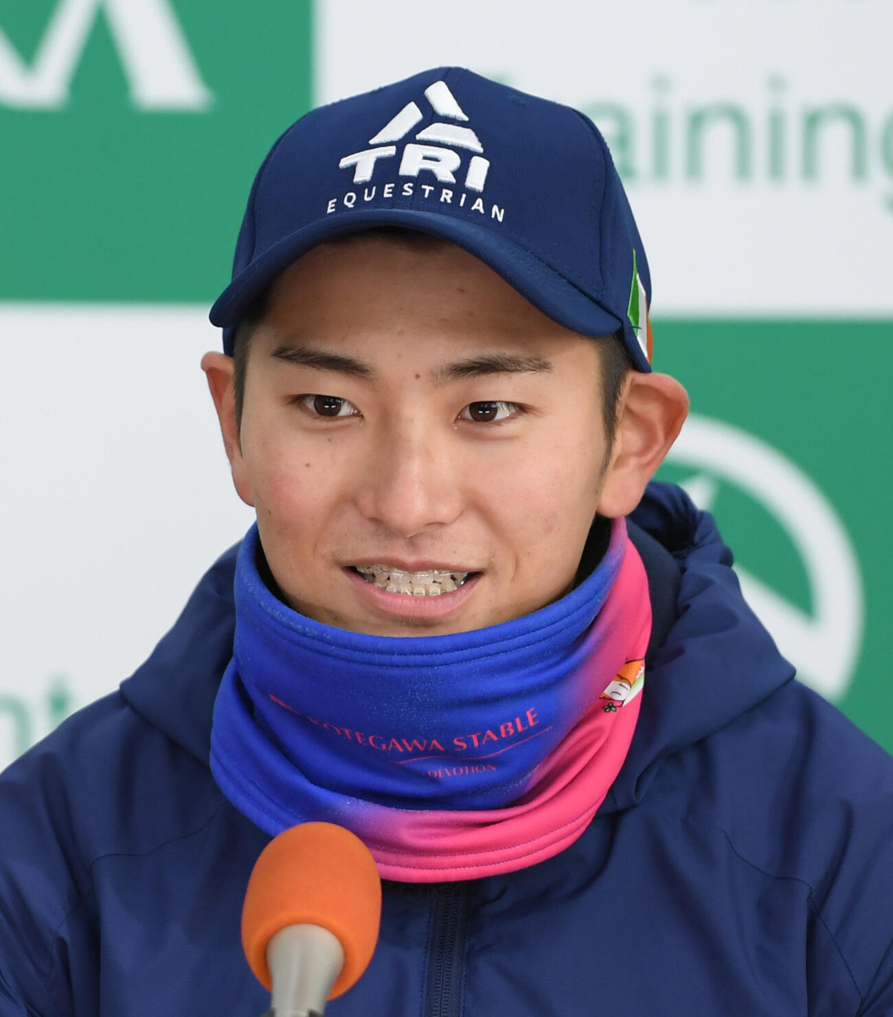 原優介騎手（2023年11月撮影）