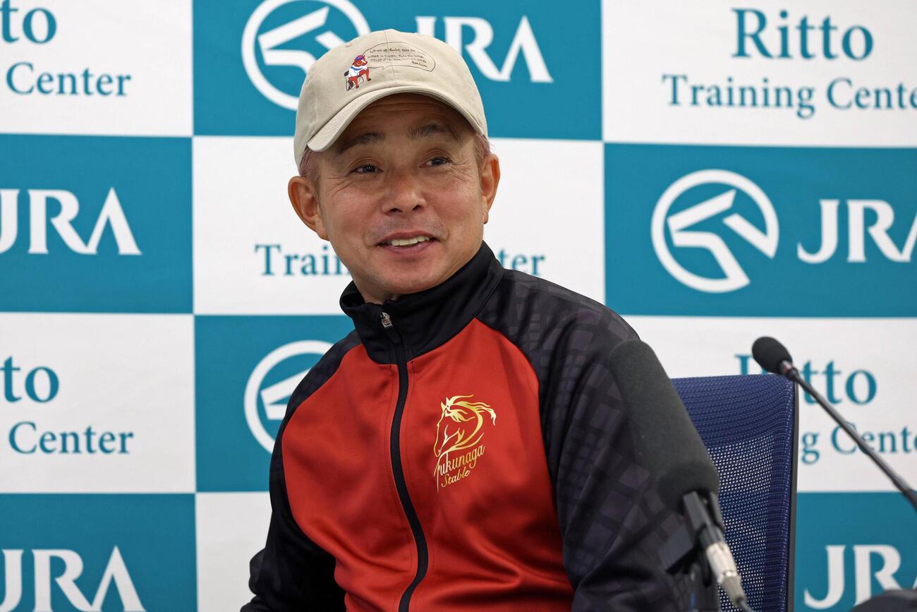菊花賞（共同会見）　アスクエジンバラと挑む岩田康誠騎手