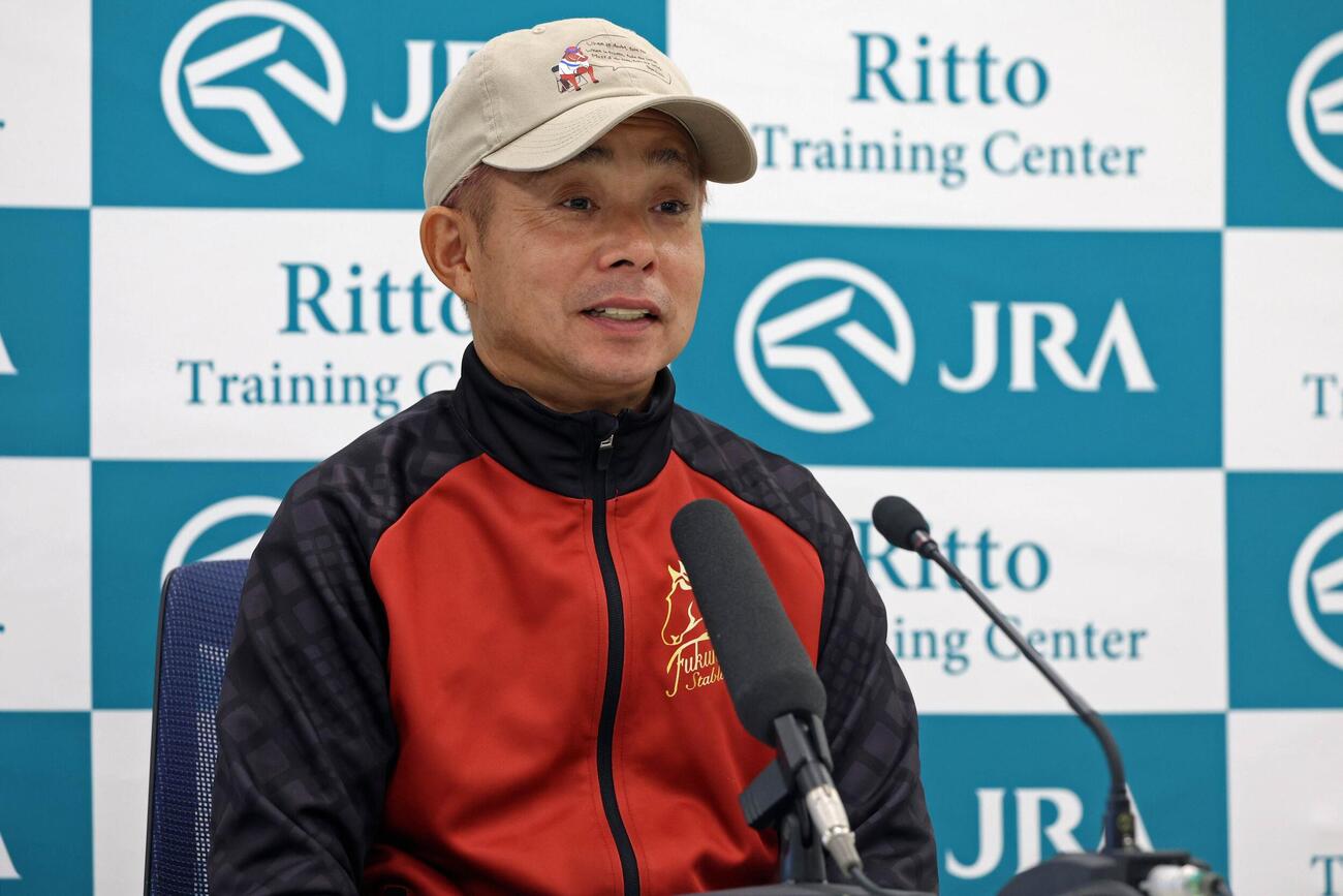 菊花賞（共同会見）　アスクエジンバラと挑む岩田康誠騎手