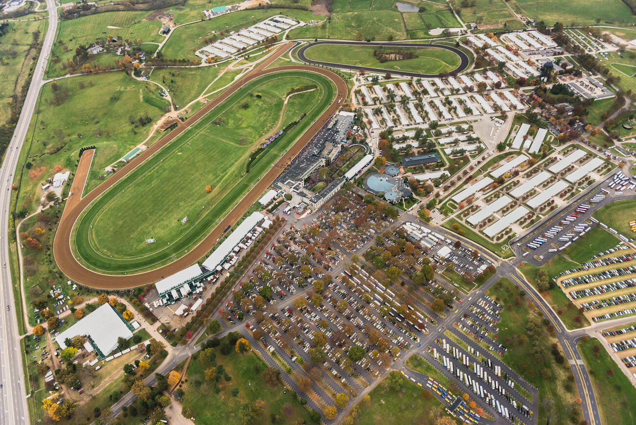 26年のブリーダーズカップが開催されるキーンランド競馬場（C）BreedersCup