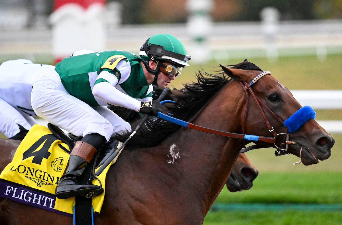 フライトライン(C)Carlos Calo/Eclipse Sportswire/Breeders Cup