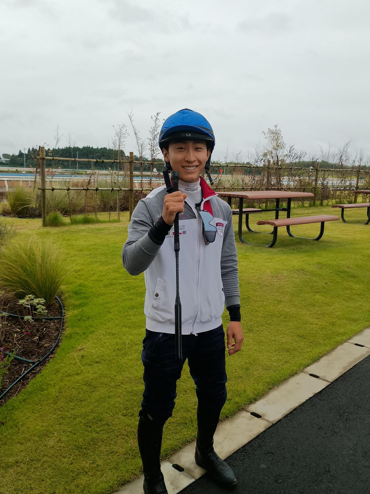 27日から美浦滞在をスタートさせた小沢大仁騎手