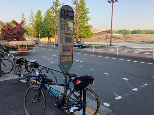 スタート地点の駒沢公園