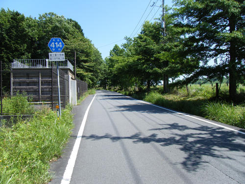 午前９時３９分、上り続ける県道１８４号