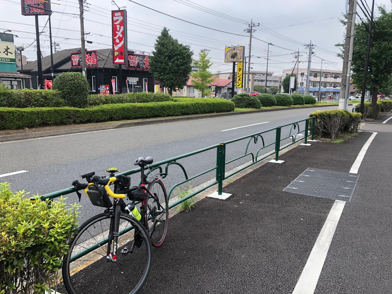 日本らしい郊外の風景。ここをツール・ド・フランスで激闘を繰り広げた猛者たちが走った