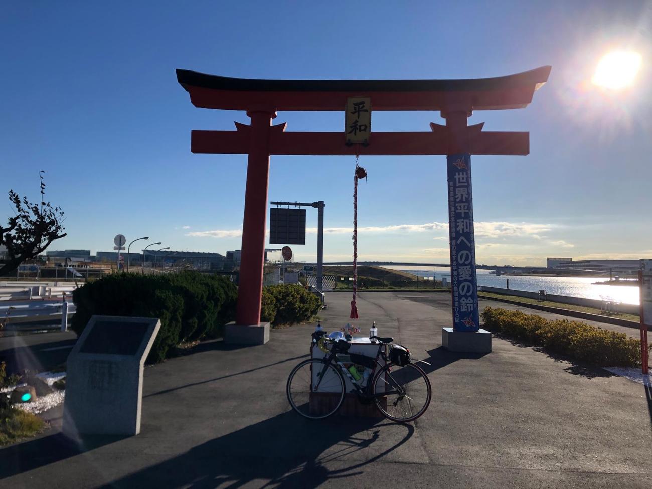 午前8時44分　穴守稲荷神社