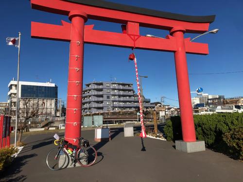 午前8時44分　穴守稲荷神社