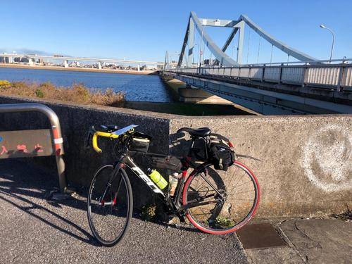午後2時25分　荒川サイクリングロード葛西橋