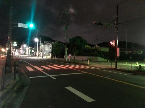 15日午前1時40分、久里浜のペリー公園前