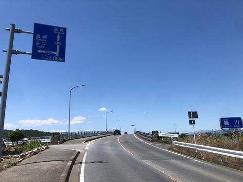 4日午後0時39分　108キロ地点、鏑川を渡る（群馬・藤岡市）