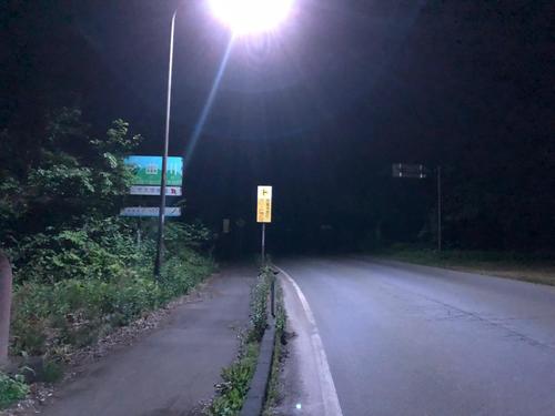 4日午後11時5分　281キロ地点、千曲川を渡る（長野・飯山市）