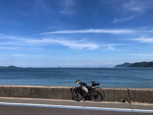 向島から瀬戸内海の絶景を臨む