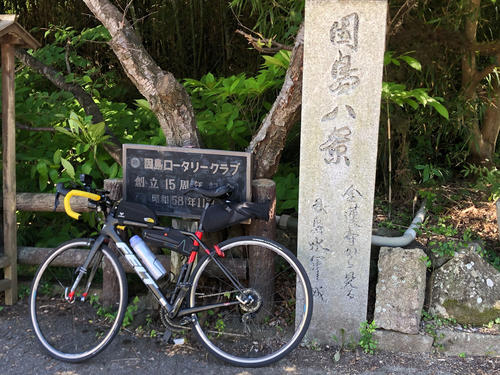 因島八景の「金蓮寺から見る因島水軍城」
