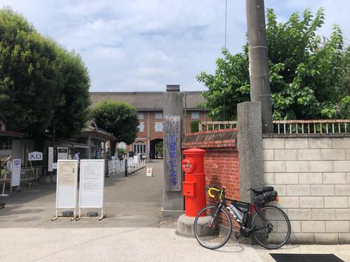 旧富岡製糸場前