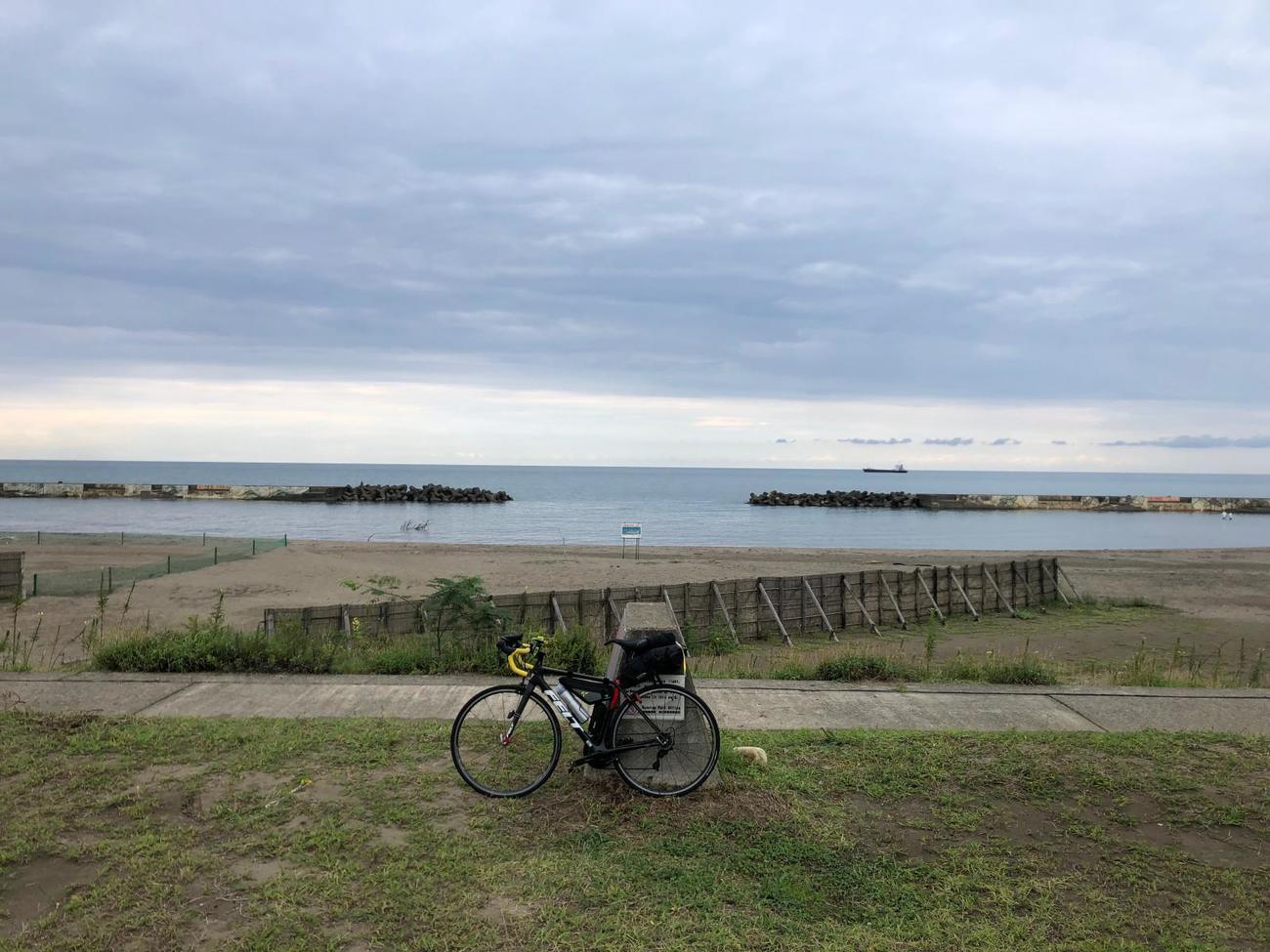 日本海だ！