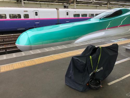 24日午前9時1分、宇都宮駅新幹線ホーム