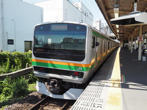 東海道線で最寄りのＪＲ二宮駅に到着です