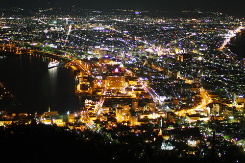 13函館山からの夜景