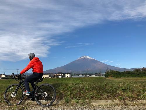 富士山とE-Bikeと僕