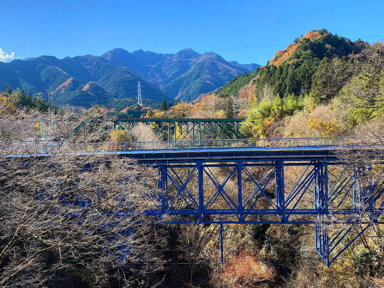 絶景を横に眺めながら進んで行く