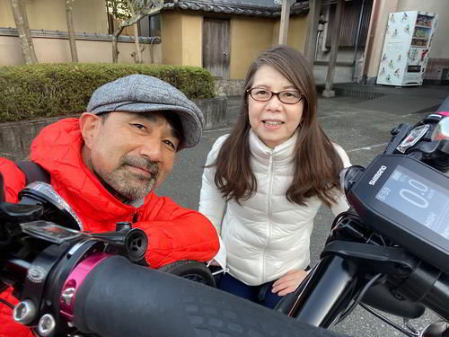 ホテルに到着。宿でE-Bikeがレンタルできるのは便利