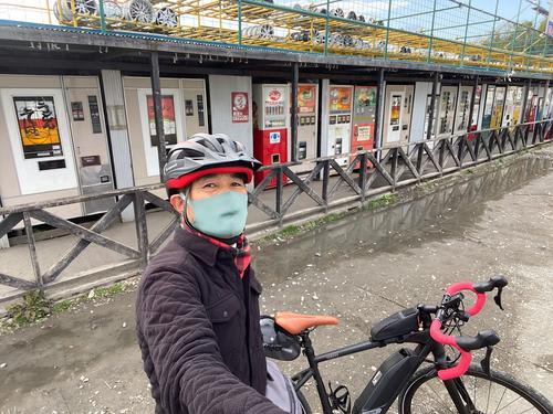 この自動販売機の数、すごいです!