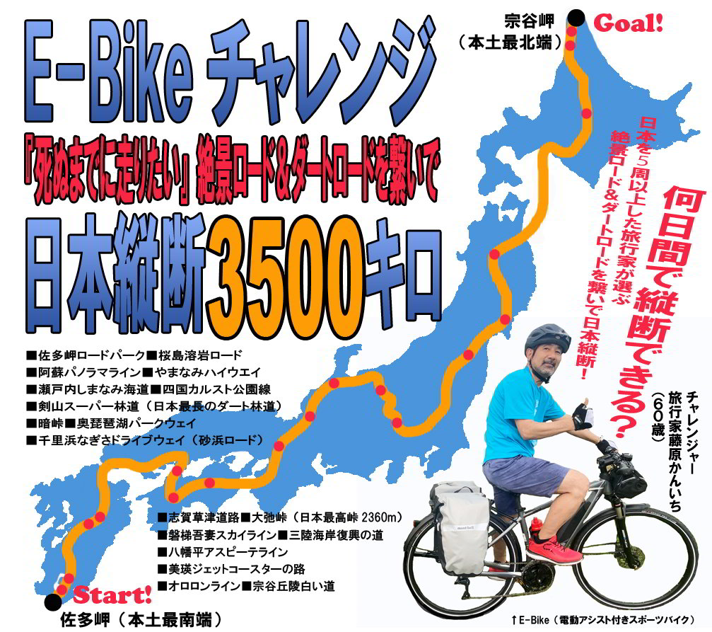 これは旅とスポーツ性を融合した新時代のチャレンジ旅