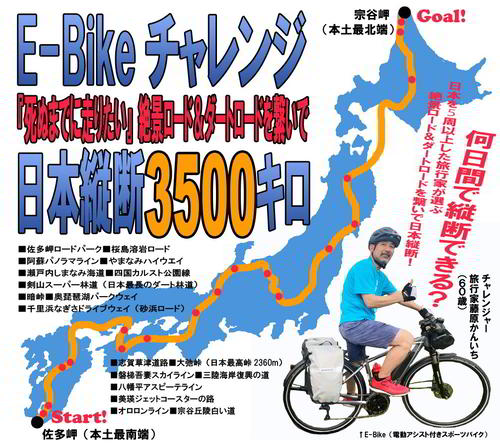 これは旅とスポーツ性を融合した新時代のチャレンジ旅