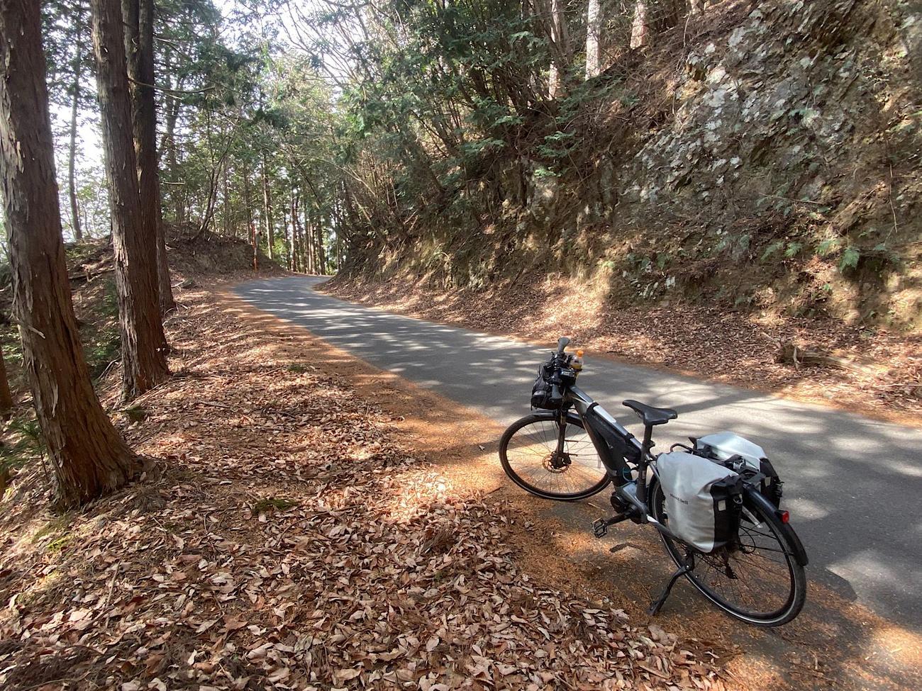 車が少ないのはサイクリストにとってうれしい限り