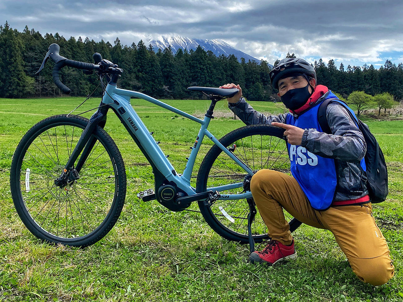 日本縦断はこのE-BikeヤマハのWABASH RTで行くことに決定