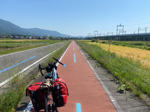 琵琶湖はサイクリングロードが充実している