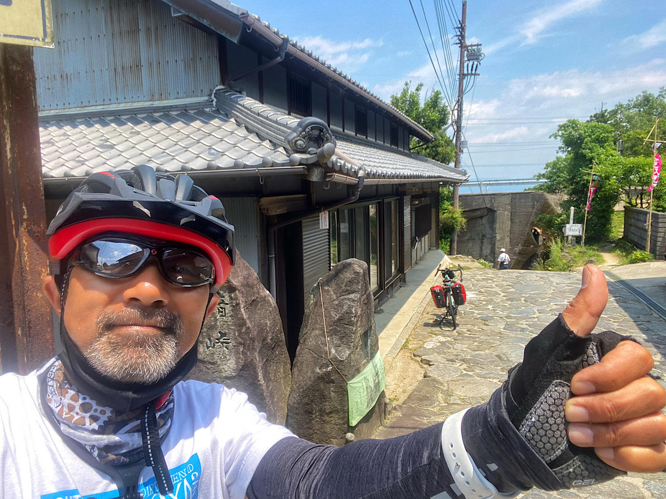 街道の歴史を感じる暗峠