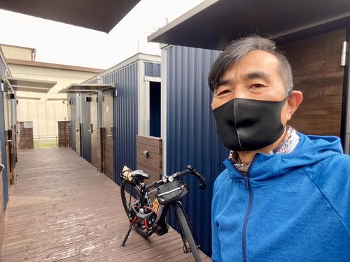那須塩原ではトレーラーハウスを使ったホテルに泊まった