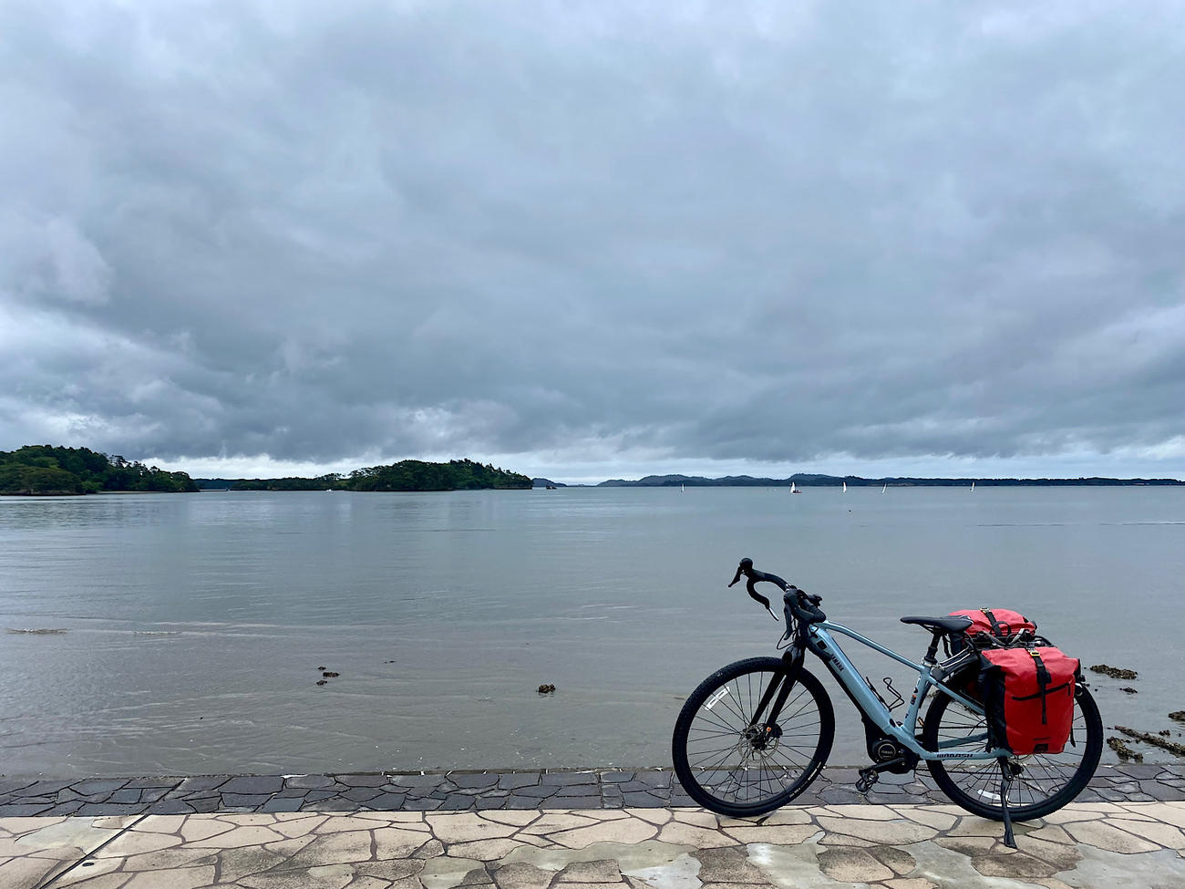 日本三景のひとつ『松島』に着いた。久しぶりに有名な観光スポットに来た