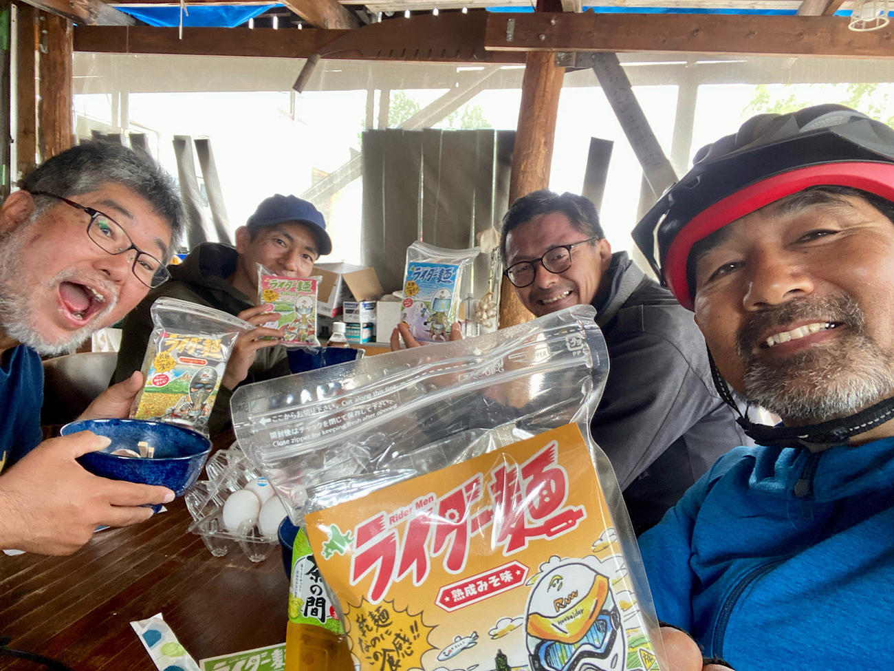 いま、旭川で話題のインスタント麺（笑）！『ライダー麺』をご馳走になった
