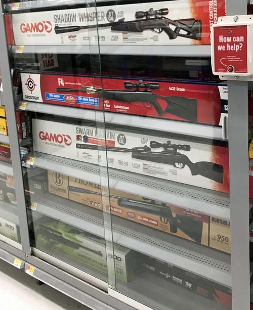 スポーツ用品店や量販店でも銃を買うことができます