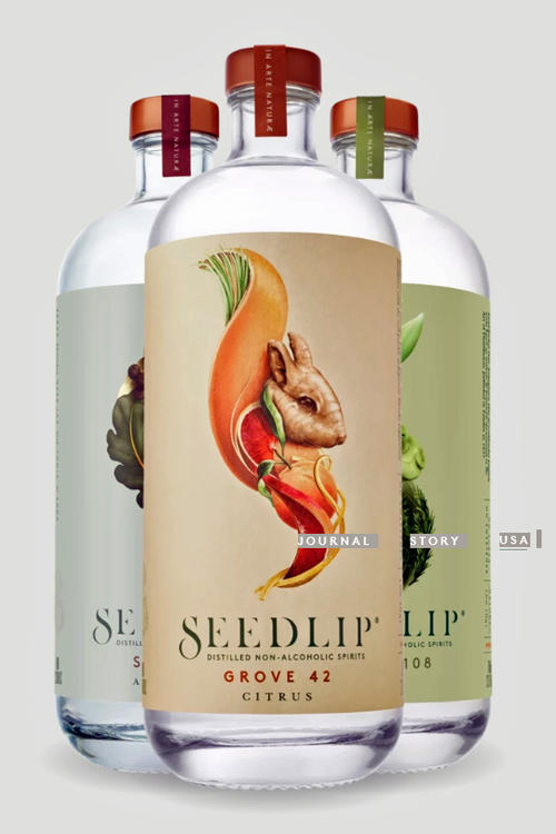 イギリス発の世界初ノンアルコールスピリッツ「Seedlip」はボトルのデザインもおしゃれ
