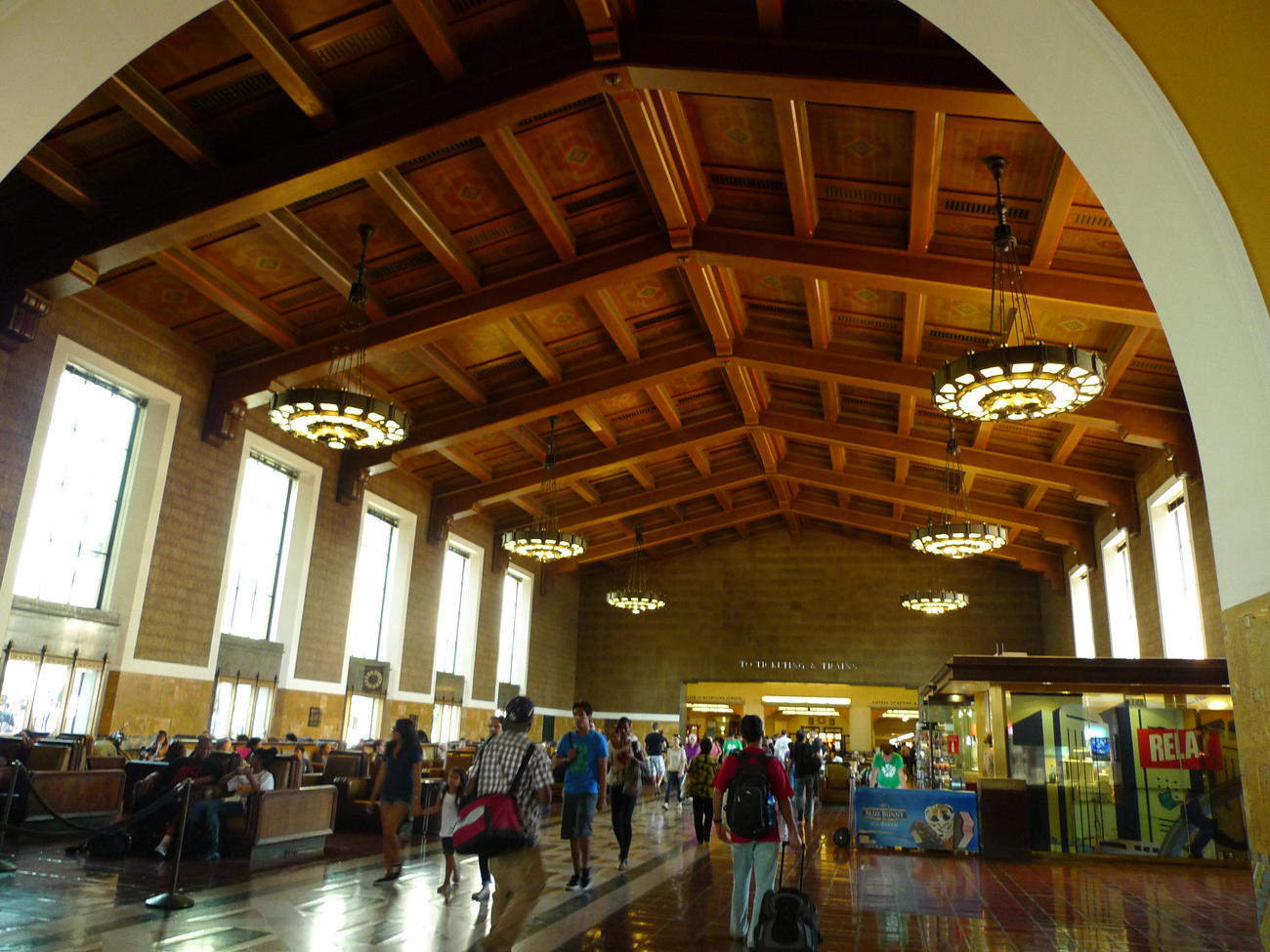 ユニオン駅の待合室（撮影は2012年）