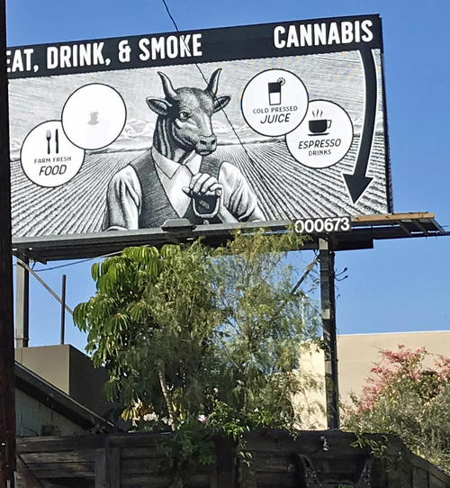 ウエストハリウッドには大麻が楽しめるカフェも