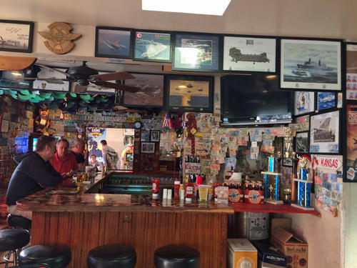 カンザスシティ・バーベキューの店内