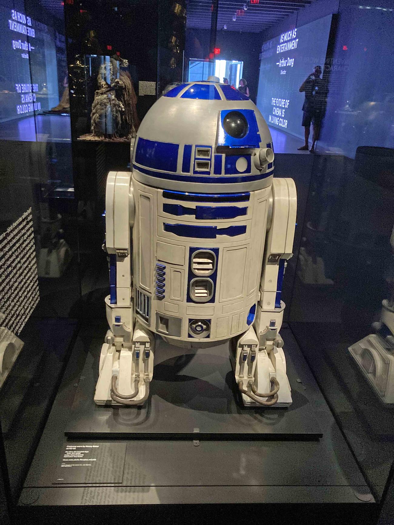 映画のキャラクターもたくさん展示されています