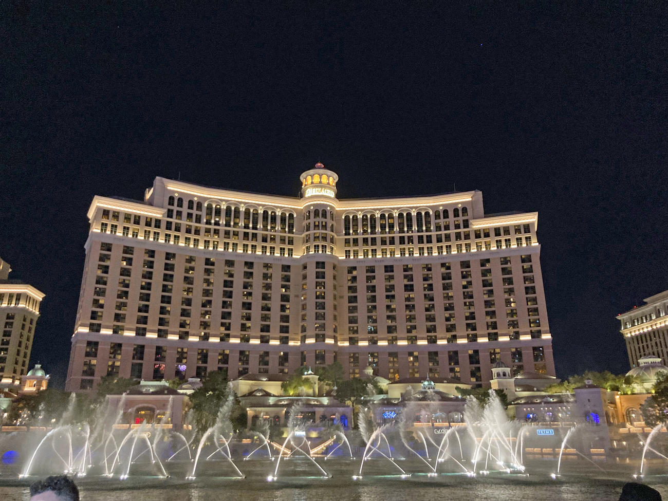 ベラージオの噴水