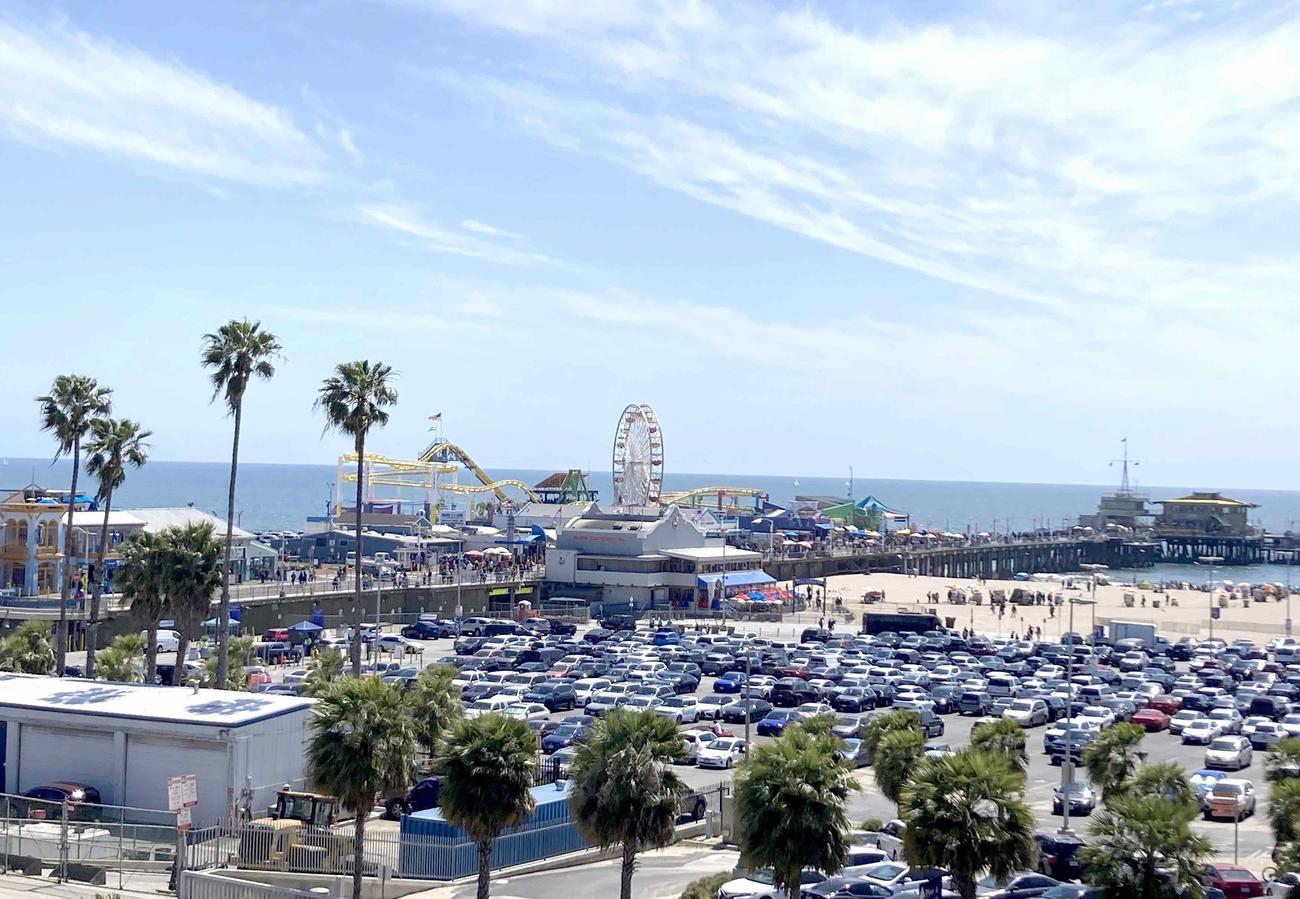 海の上にある小さな遊園地パシフィック・パーク